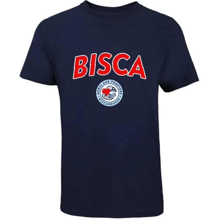 T-shirt Bisca Adulte - Bleu marine - XL